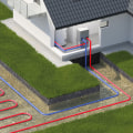 What temperature does geothermal keep your house?