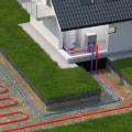 How are geothermal heat pumps powered?