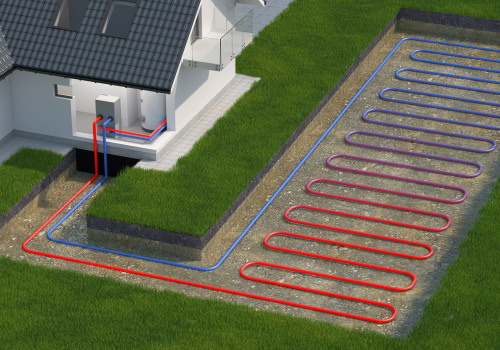 How does geothermal heating work in the winter?